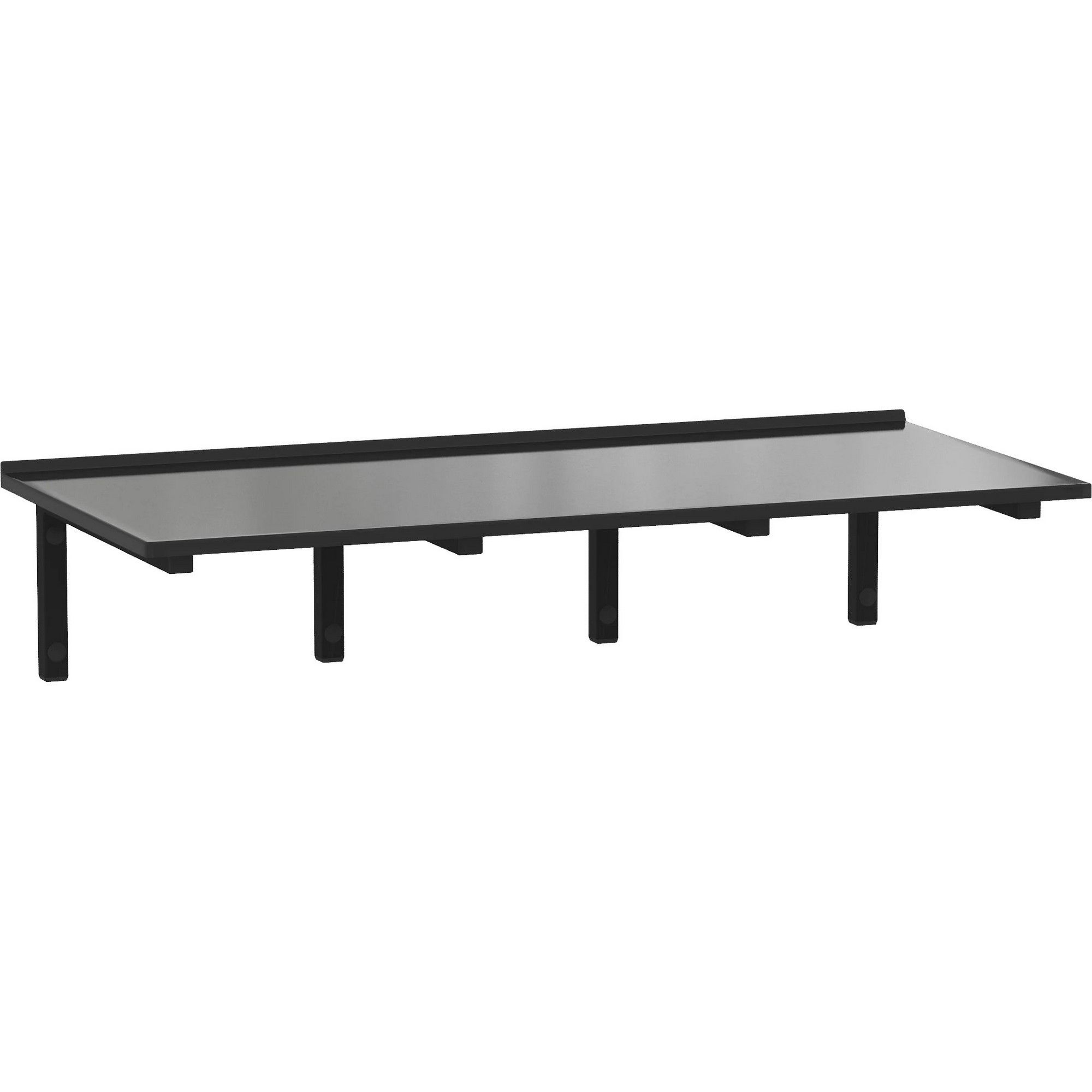 Столешница глянцевая черная Good Door 100x47, СТ00027