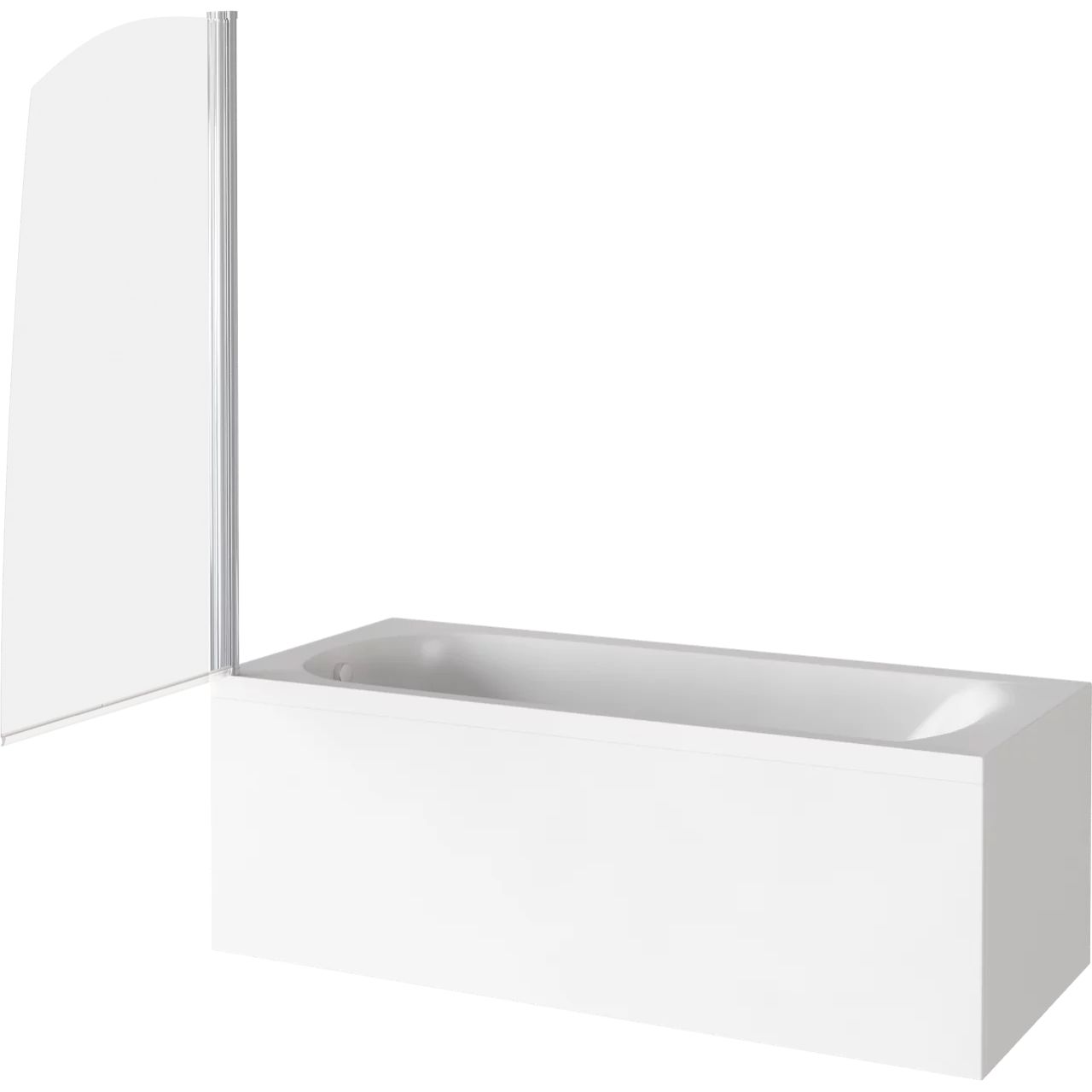 Шторка на ванну Good Door Screen R-80-C-CH, ПД00088