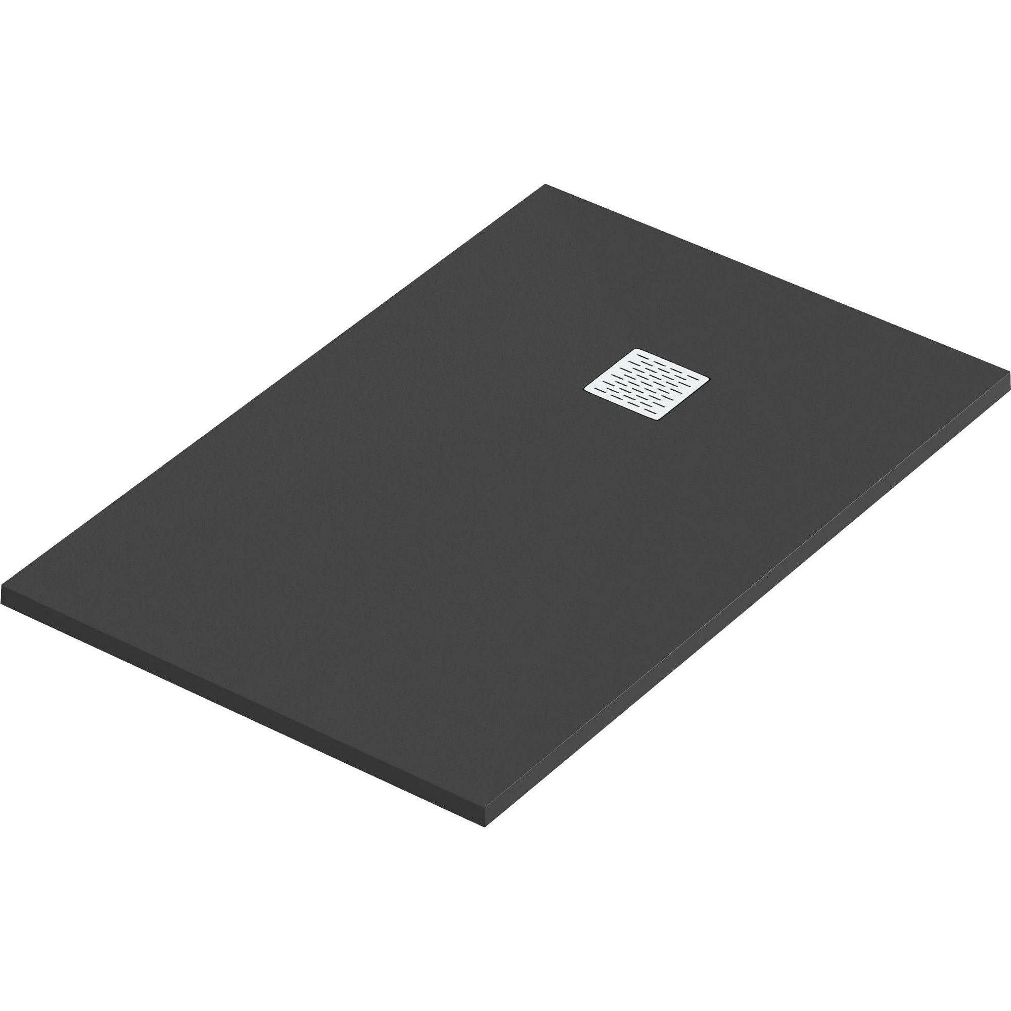 Мраморный душевой поддон Good Door Essentia 100x70 черный, ЛП00089