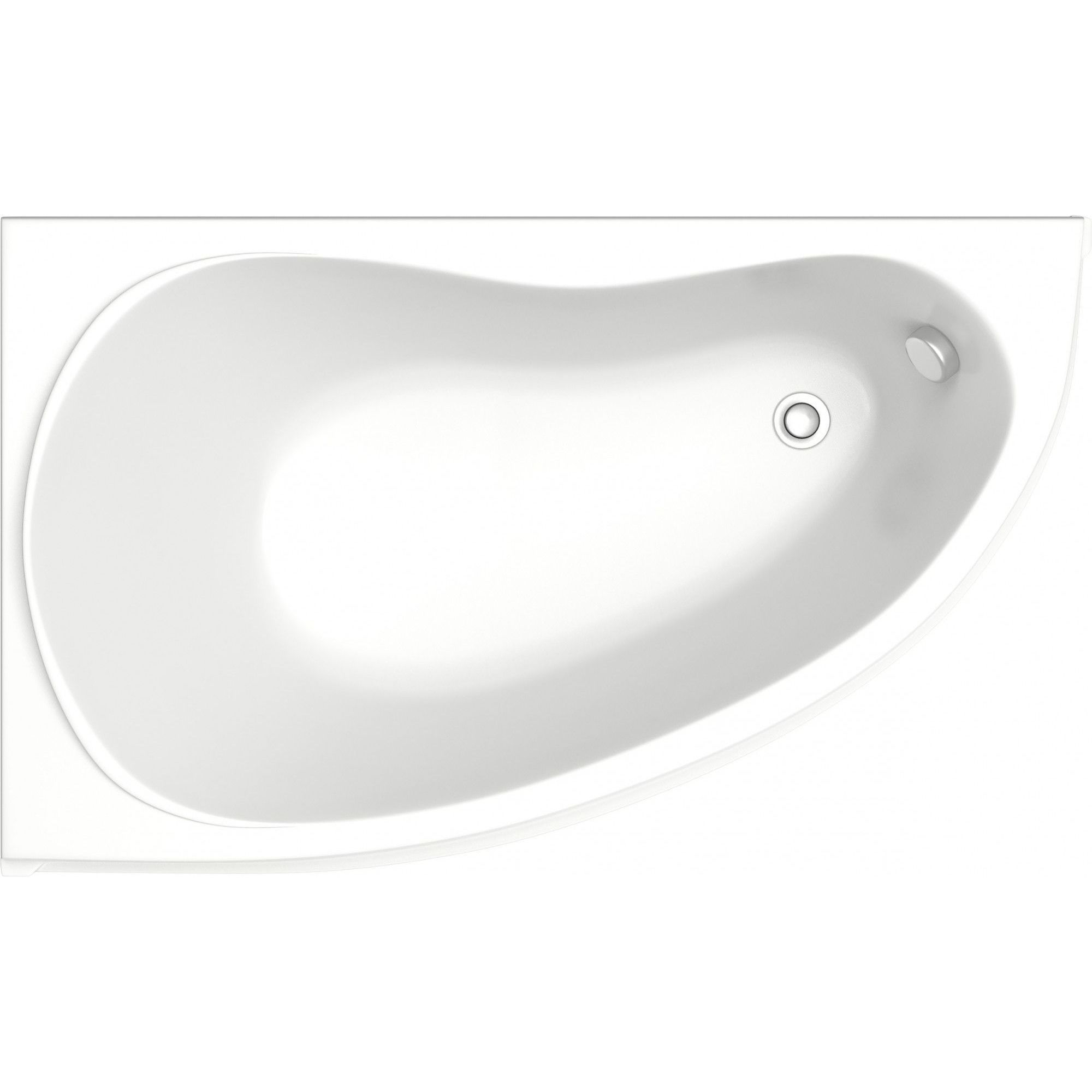 Акриловая ванна BAS Алегра 150x90 левая, В 00001