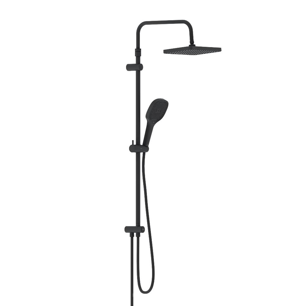 Душевая система Merkur, цвет: черный