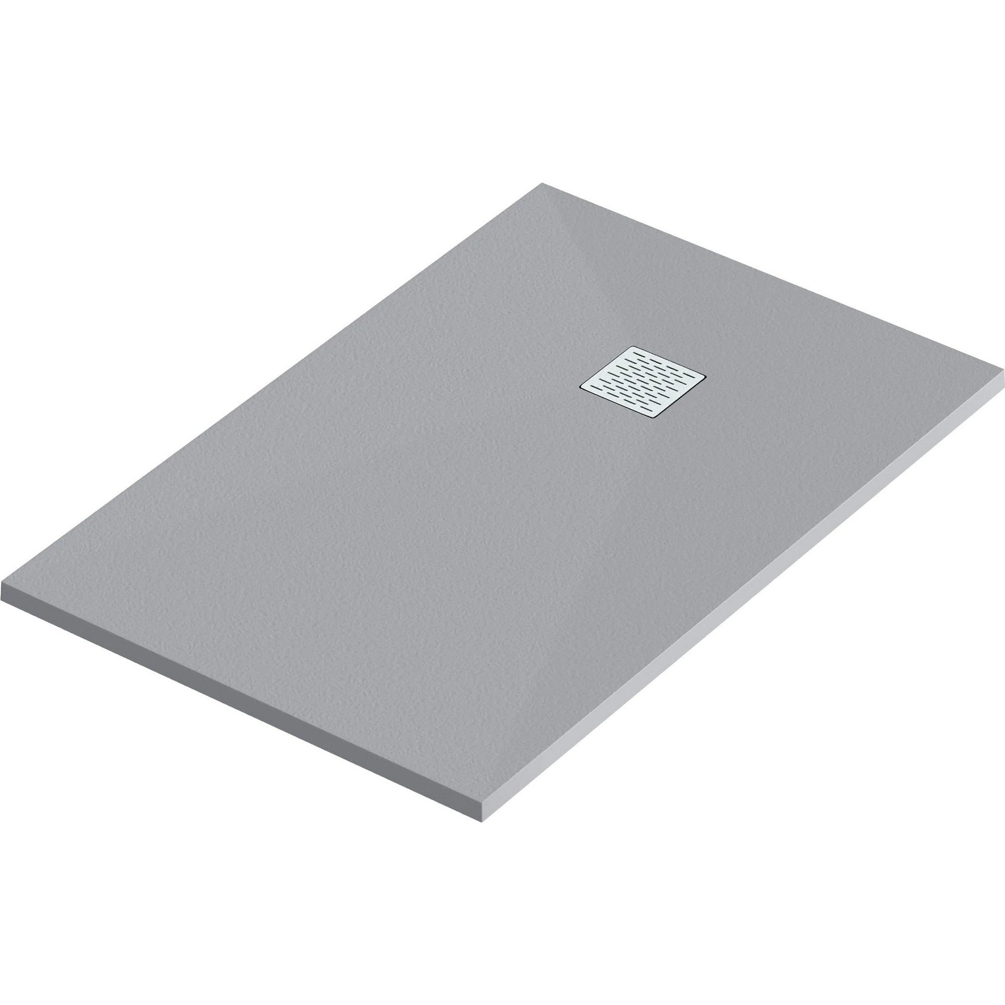 Мраморный душевой поддон Good Door Essentia 130x90 серый, ЛП00262