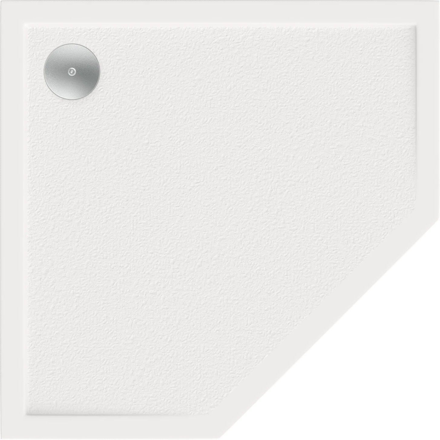 Мраморный душевой поддон Good Door Пента 100, ЛП00009