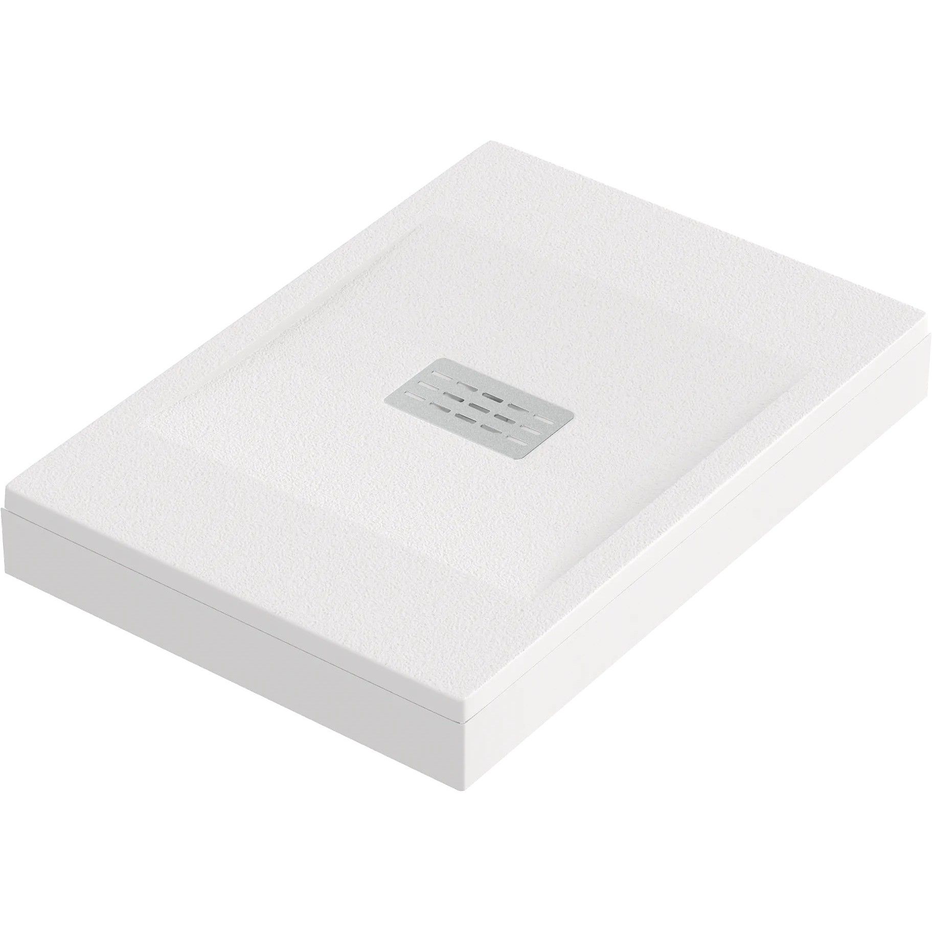 Мраморный душевой поддон Good Door Flow белый