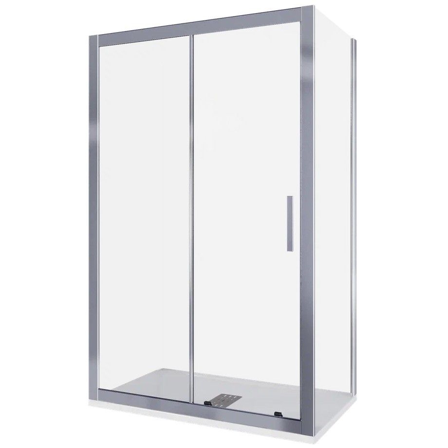 Душевой уголок Good Door Cofe WTW+SP-110x100-C-CH, КФ00028/КФ00038