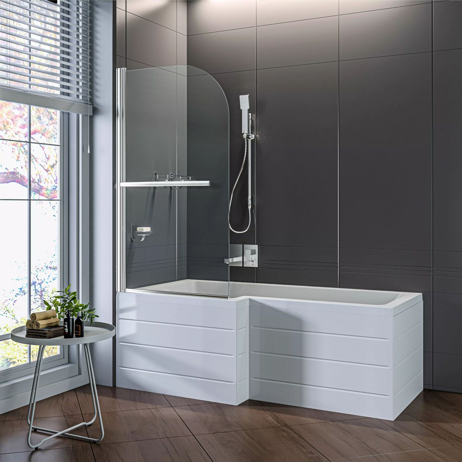 Шторка на ванну Good Door Screen H-HT-80-C-CH, ПД00087