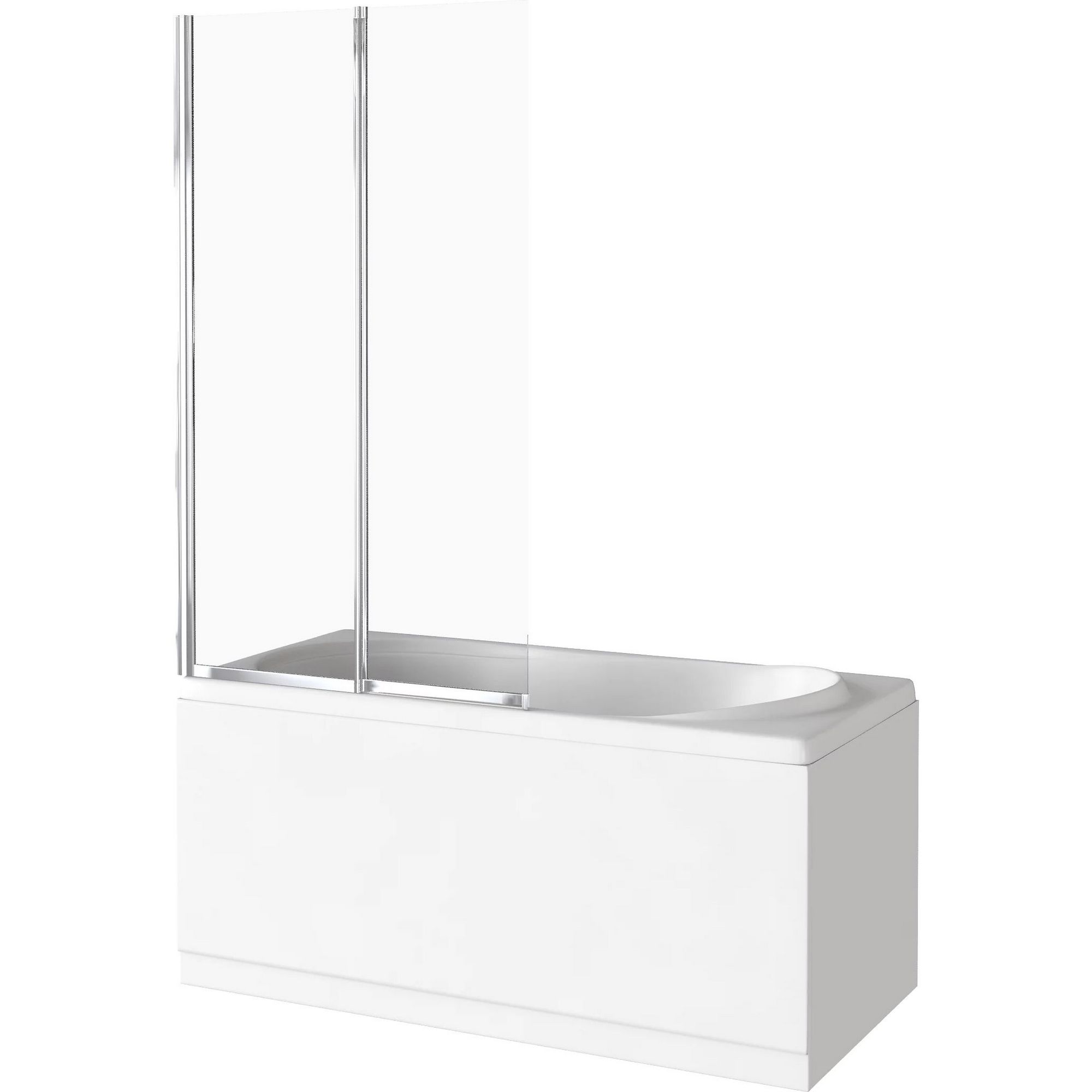 Шторка на ванну Good Door Screen FO-80-C-CH, ПД00121