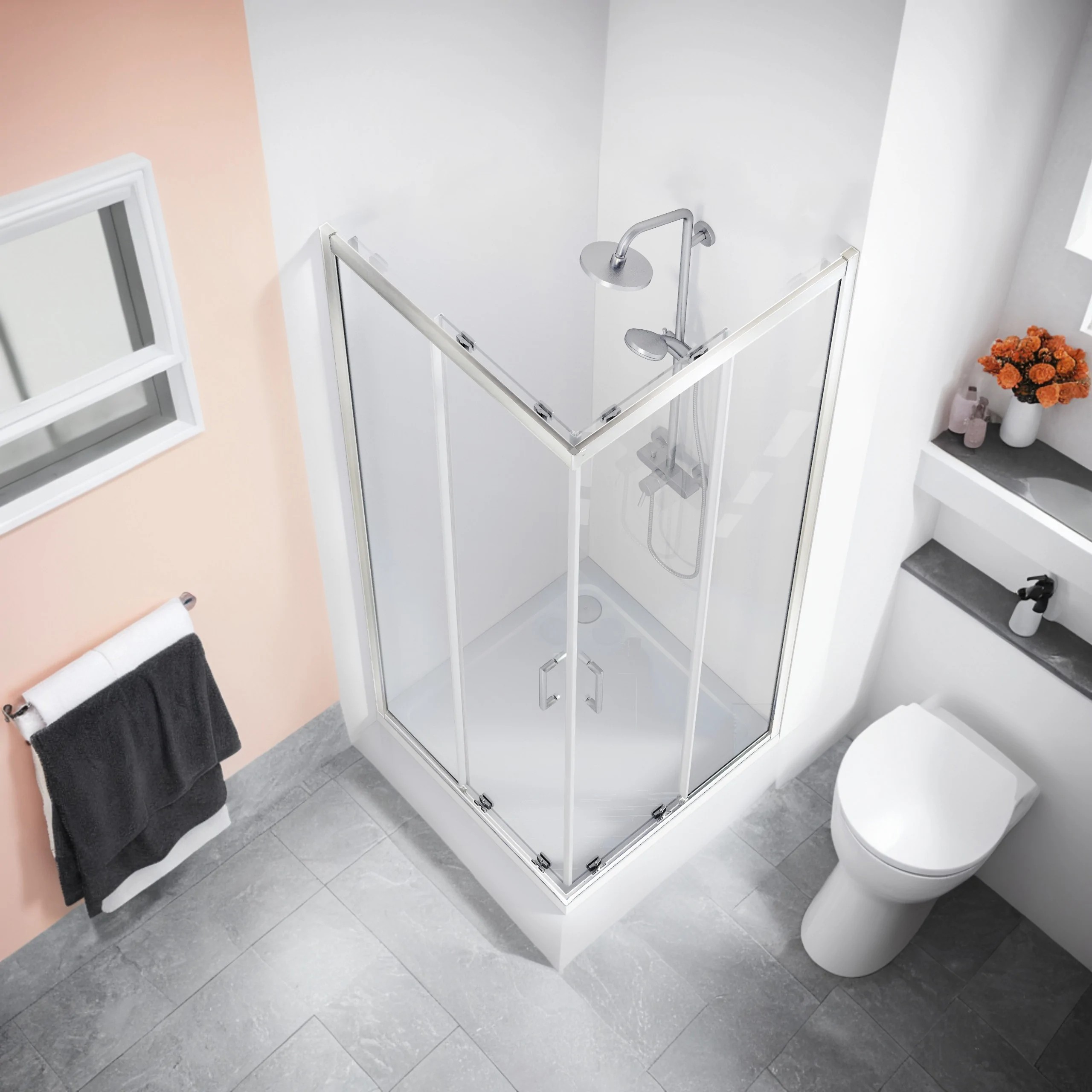 Душевой уголок Good Door Cube CR