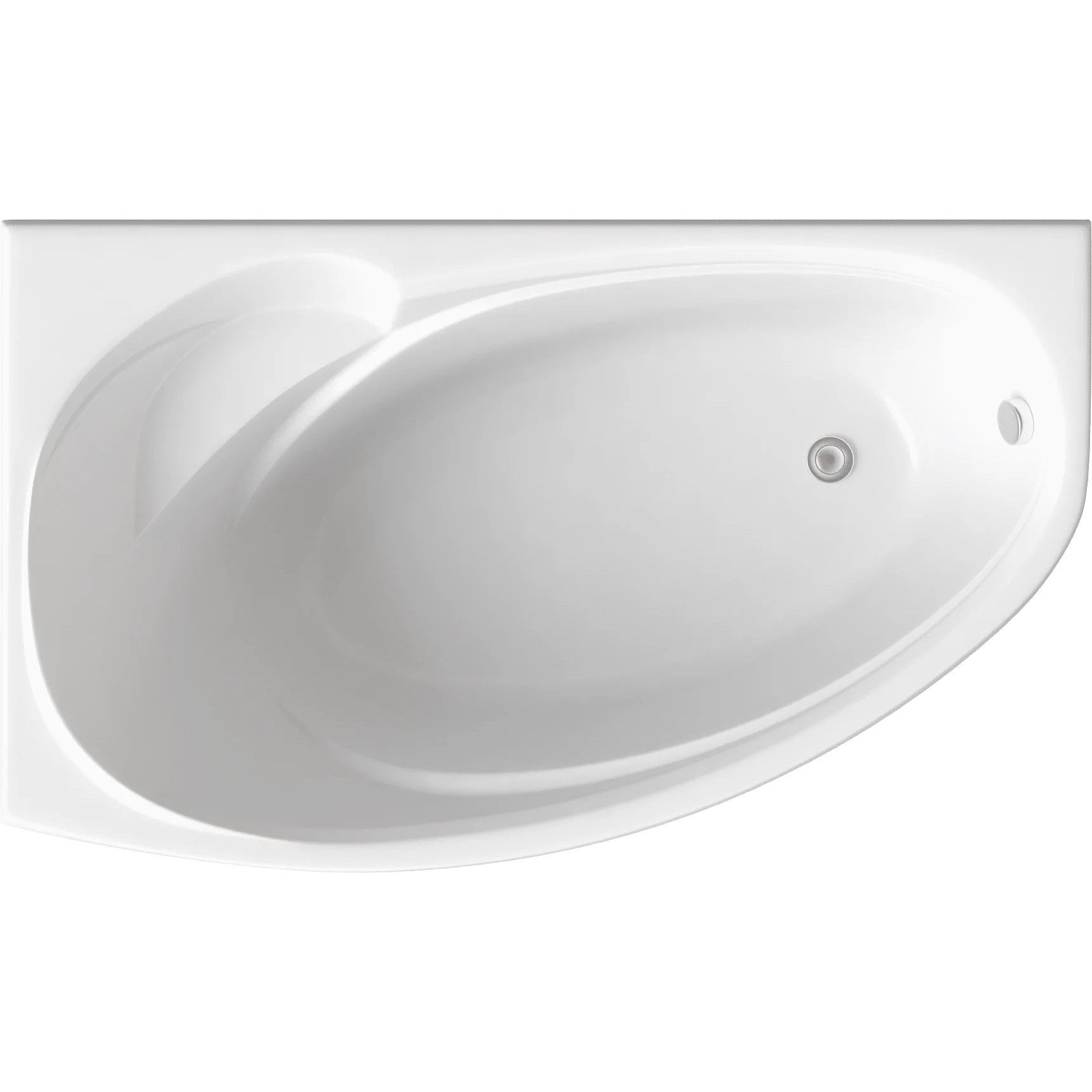 Акриловая ванна BAS Фэнтази 150x88 левая, В 00040