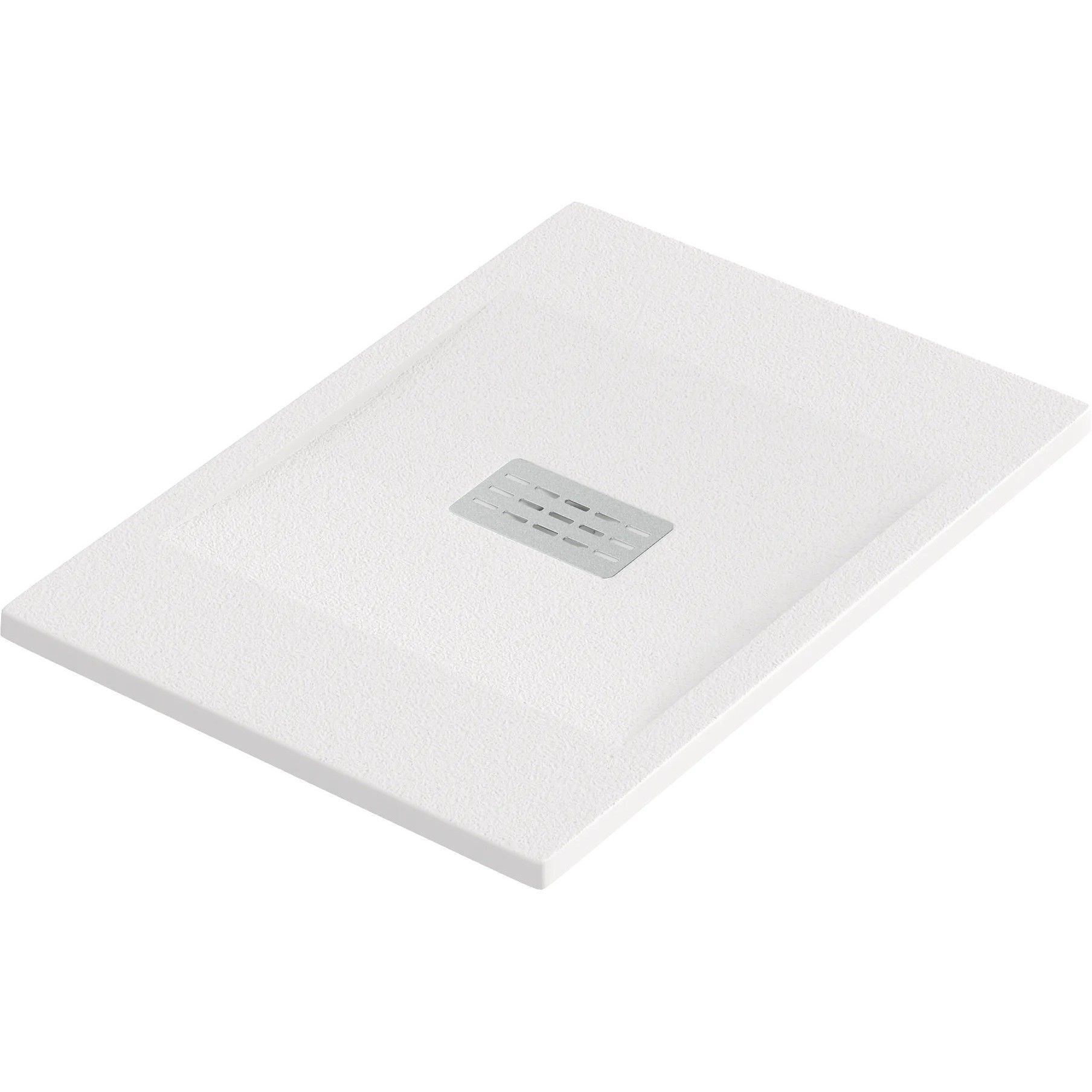 Мраморный душевой поддон Good Door Flow 100x70 белый, ЛП00111