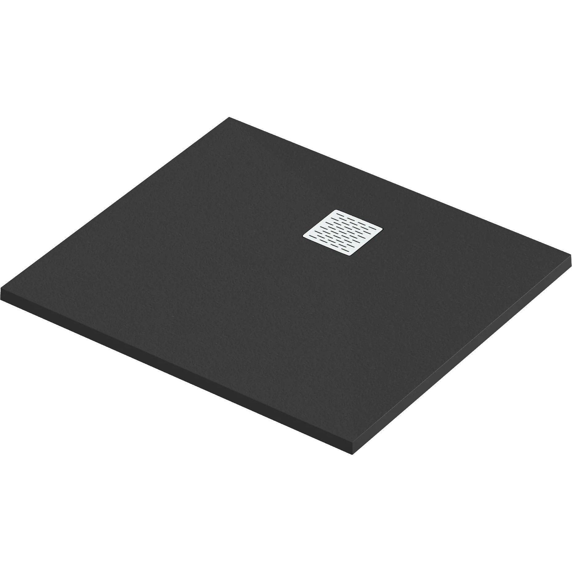 Мраморный душевой поддон Good Door Essentia 2 черный 100x80, ЛП00222