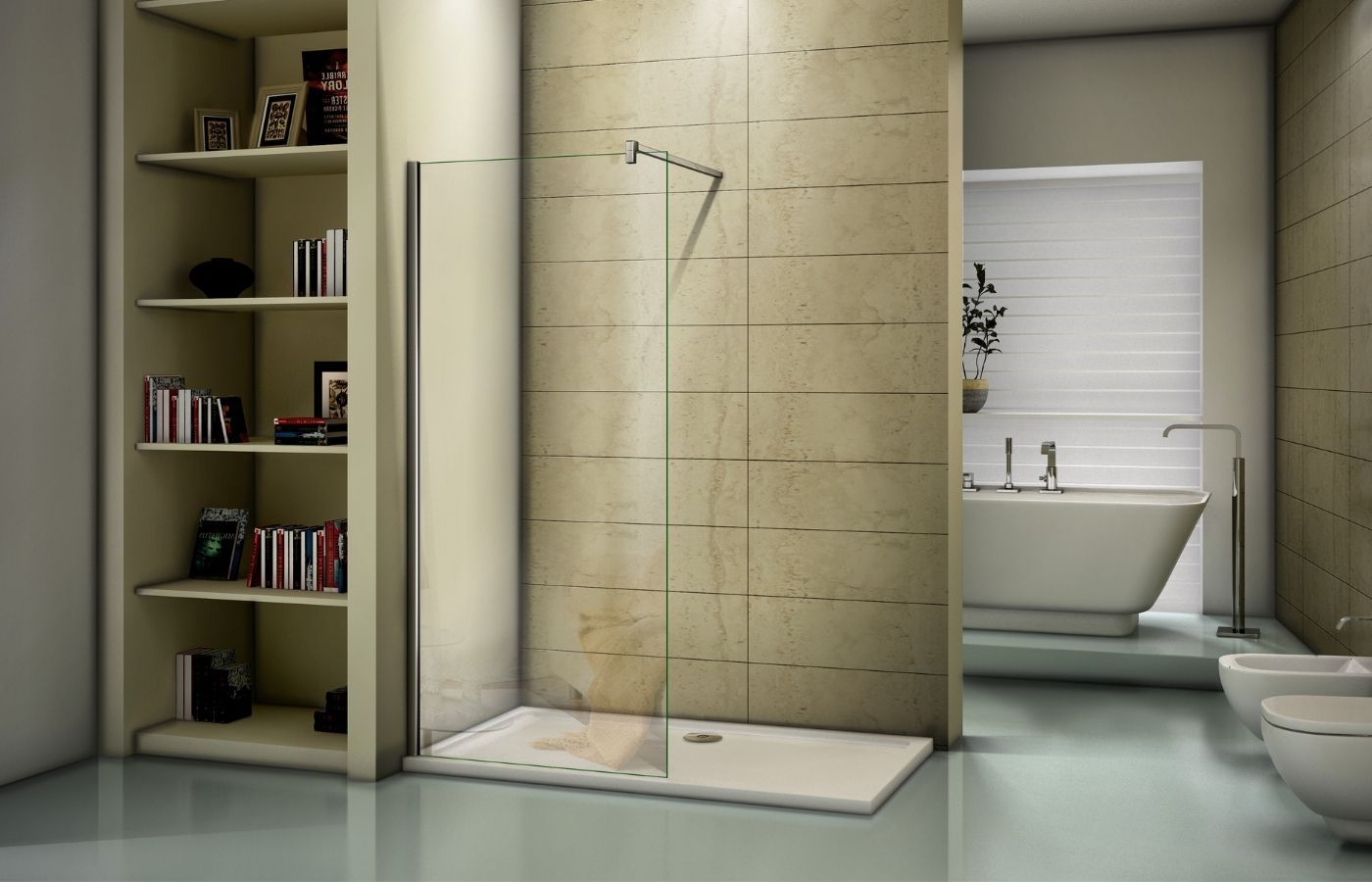 Душевая перегородка Good Door Walk In SP-C-CH