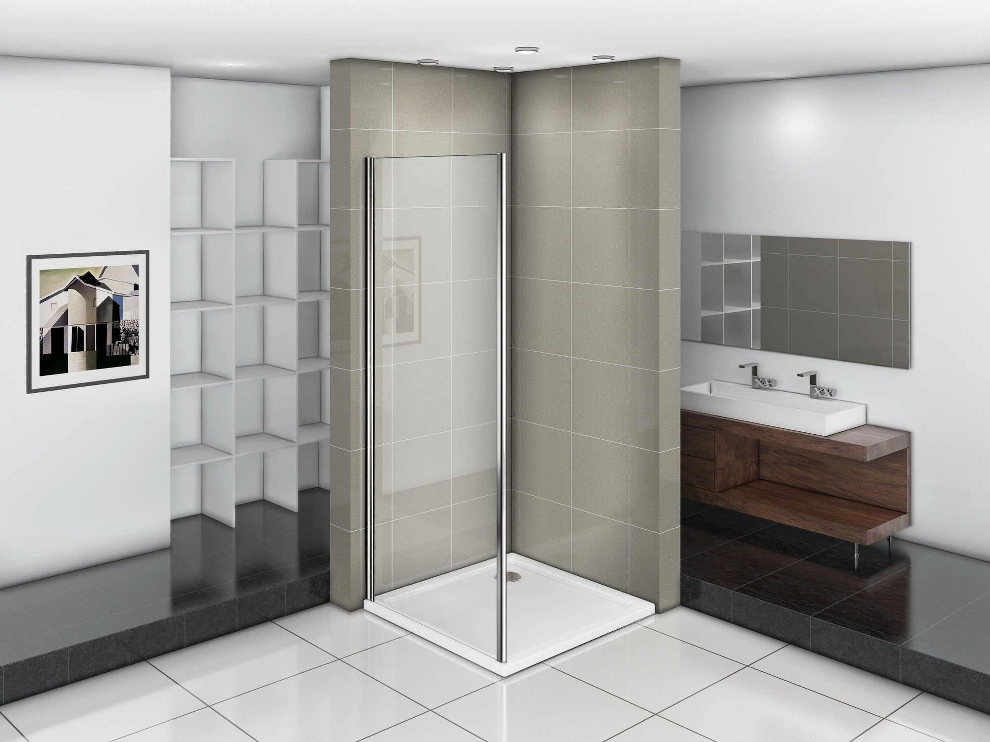 Боковая часть Good Door Infinity SP-100-C-CH, ИН00071