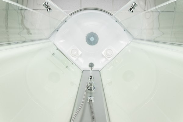 Душевая кабина Saniteco BST-110W (100x100, белый/прозрачное стекло)