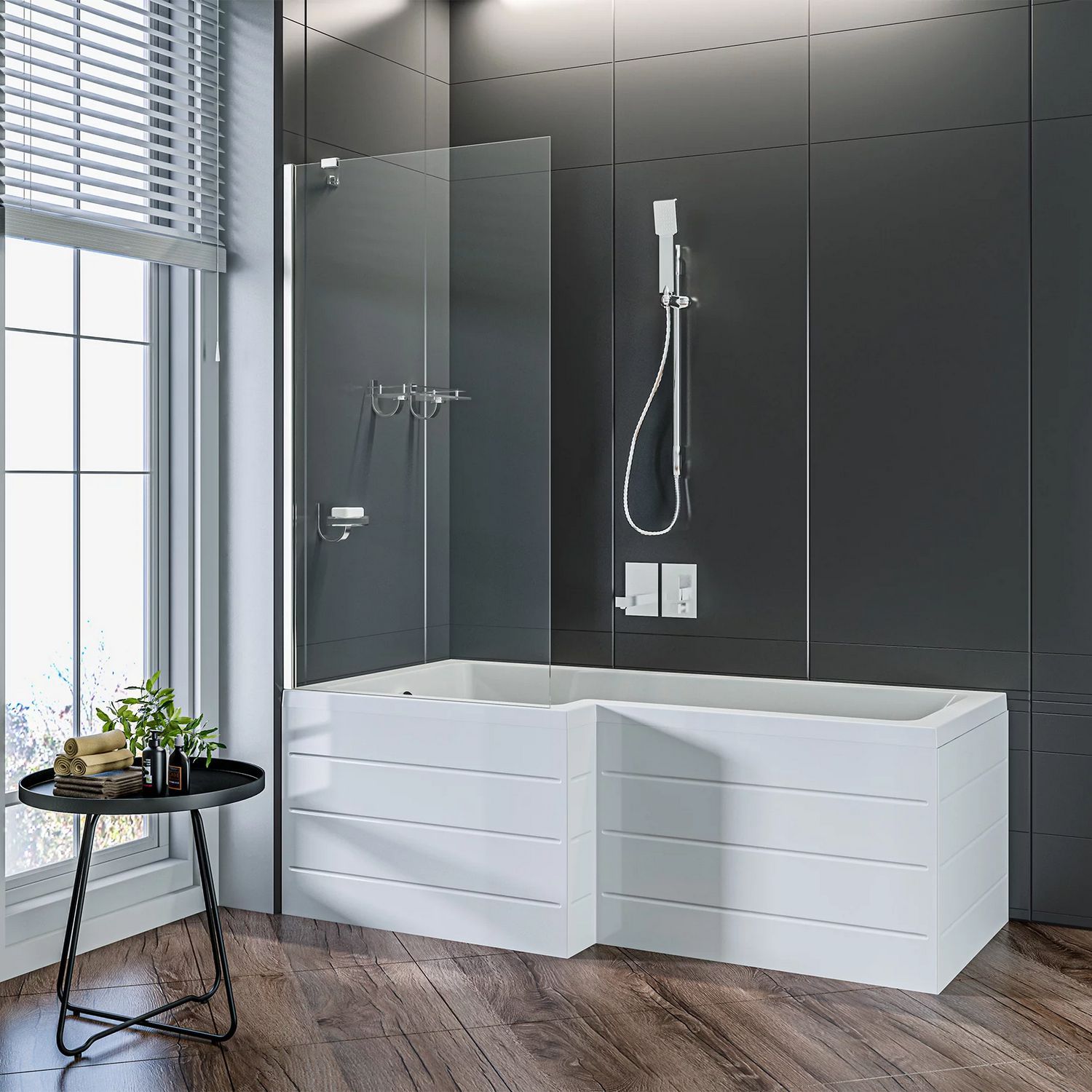 Шторка на ванну Good Door Screen Screen BS-70-C-CH, ПД00123