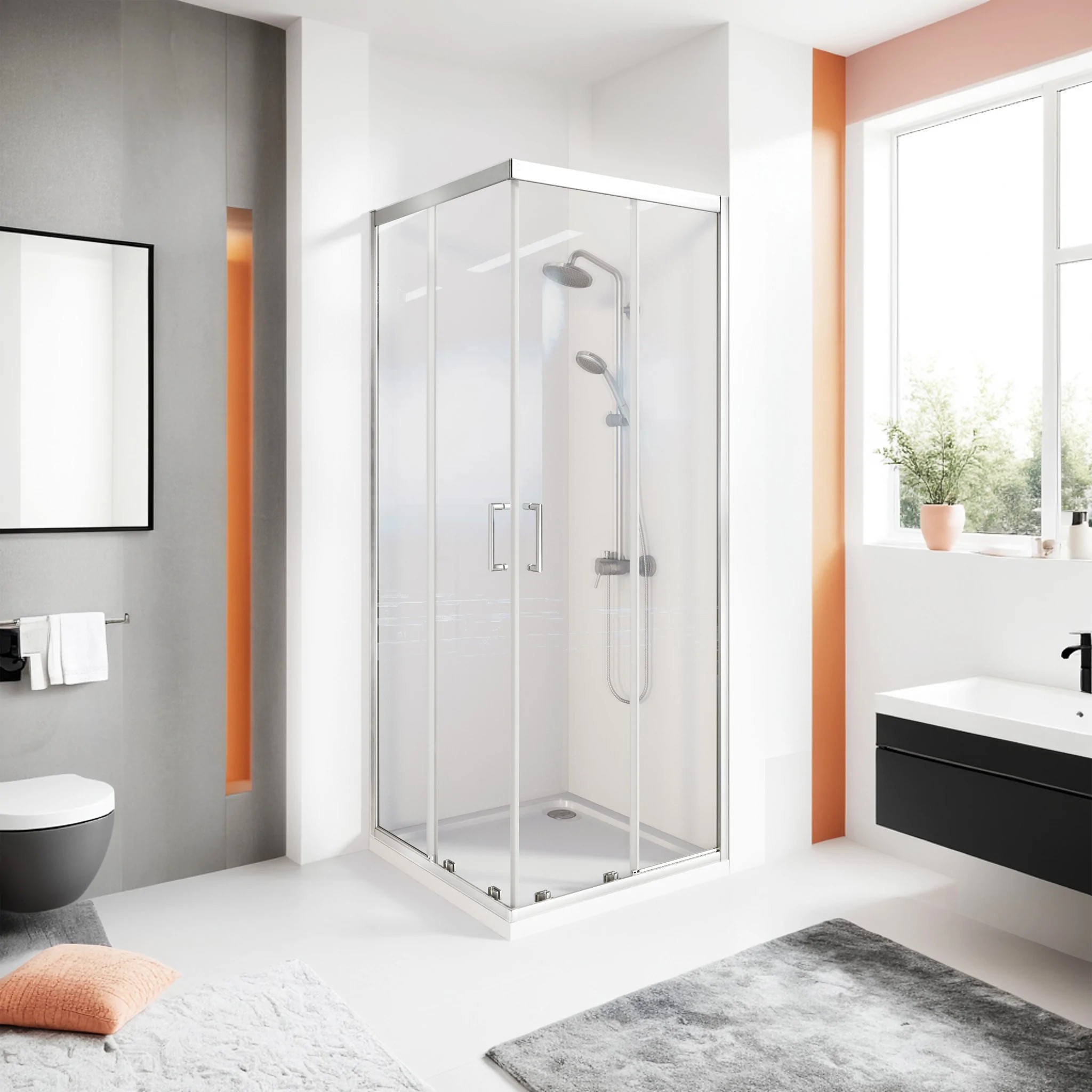 Душевой уголок Good Door Cube CR