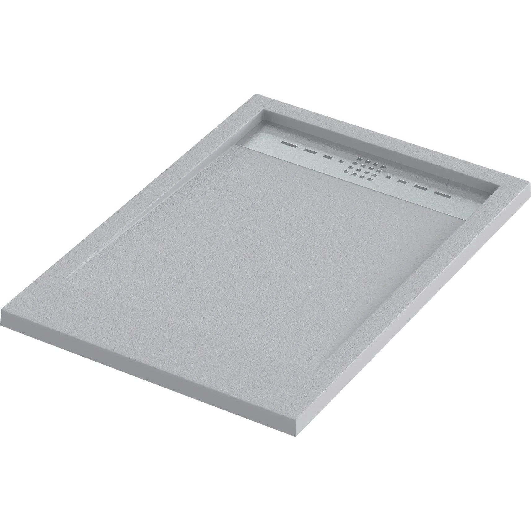 Мраморный душевой поддон Good Door Stella 100x80 серый, ЛП00134