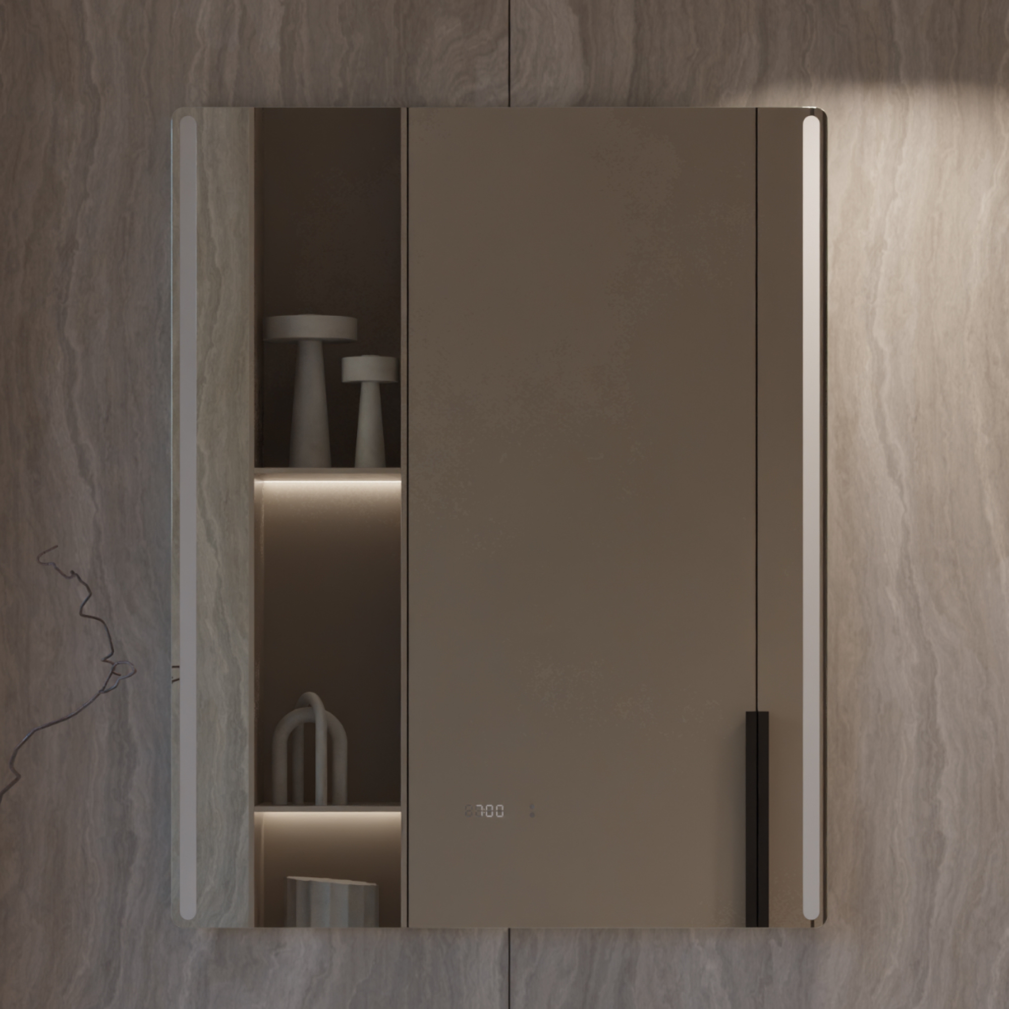 Зеркало Krona Luxe 800