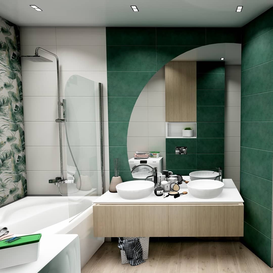 Шторка на ванну Good Door Screen H-80-C-CH, ПД00083