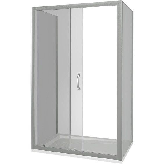 Душевой уголок Good Door Infinity WTW+SP+SP-110x100-C-CH, ИН00023/ИН00071/ИН00071