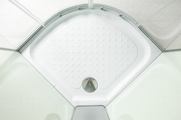 Душевая кабина Saniteco BST-110W (100x100, белый/прозрачное стекло)