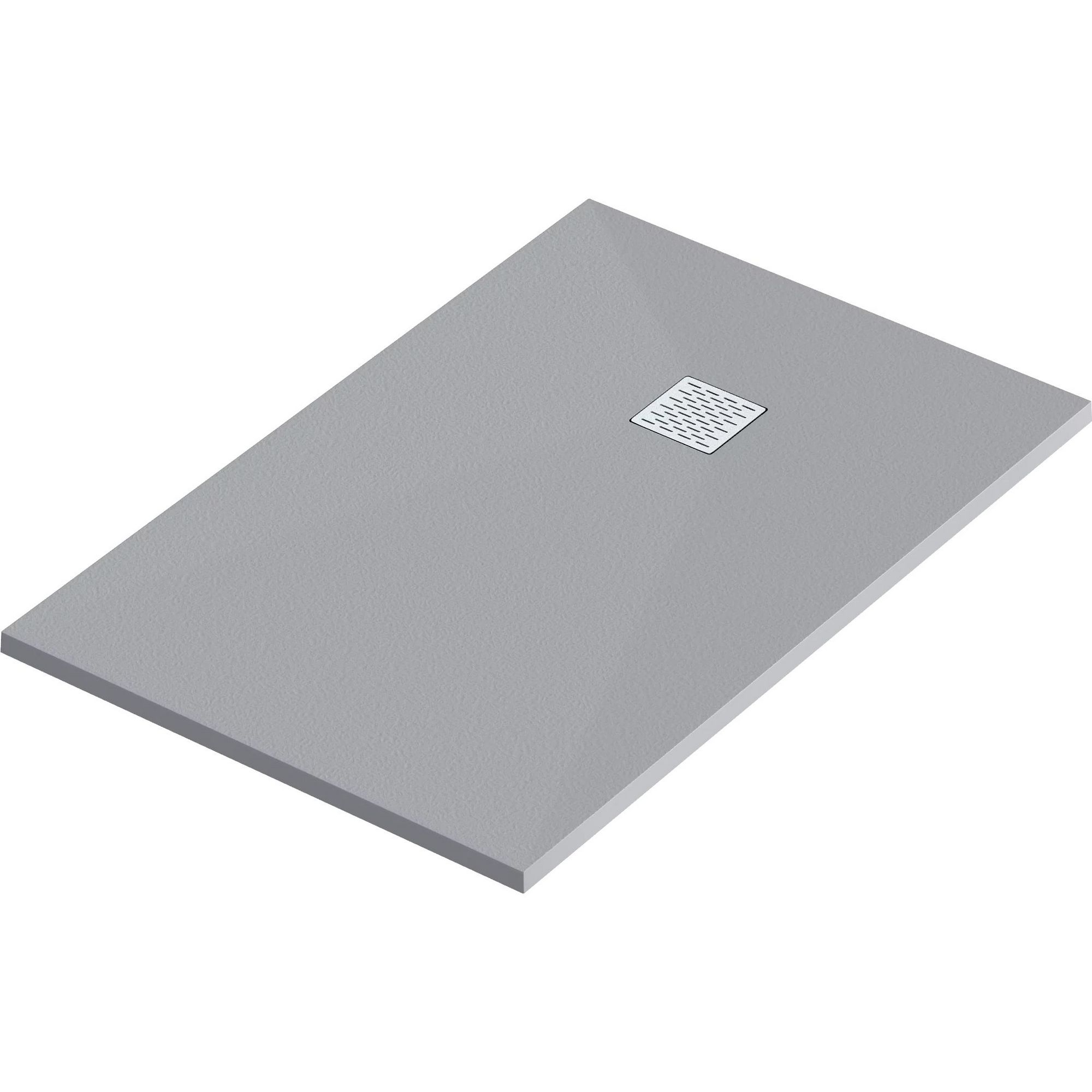 Мраморный душевой поддон Good Door Essentia серый