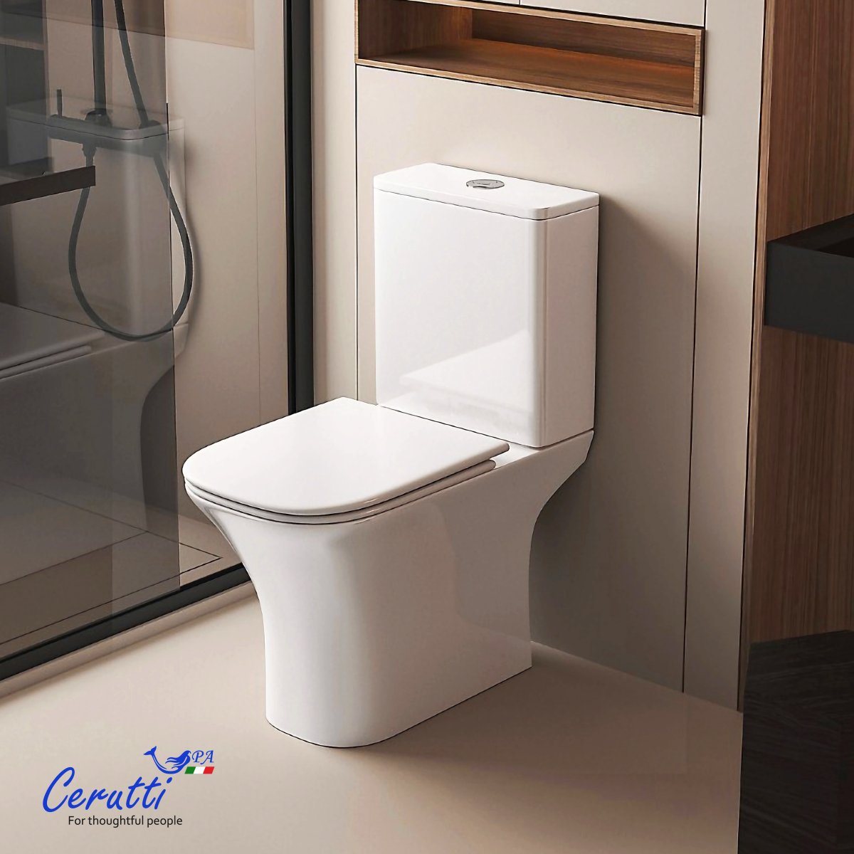 Унитаз компакт Ceruttispa Vettore Tornado, CT11134