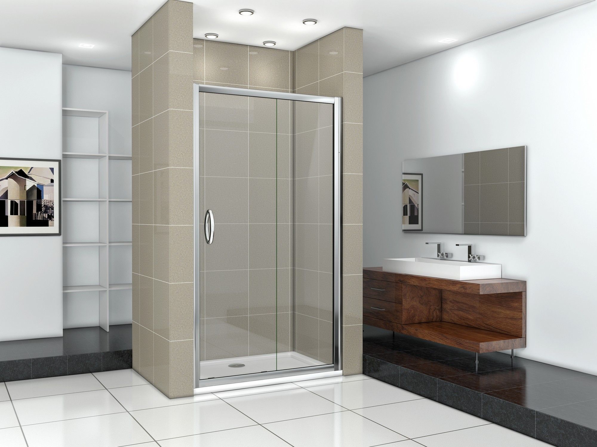 Душевая дверь Good Door Infinity WTW-110-C-CH, ИН00023