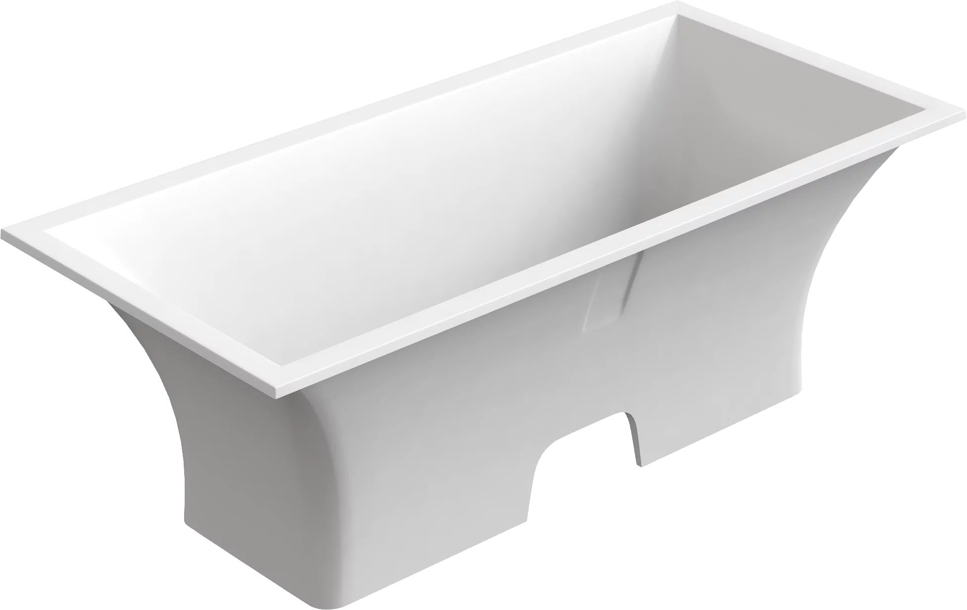 Отдельностоящая ванна BAS Мадрид 170x80 белая, ВА00006