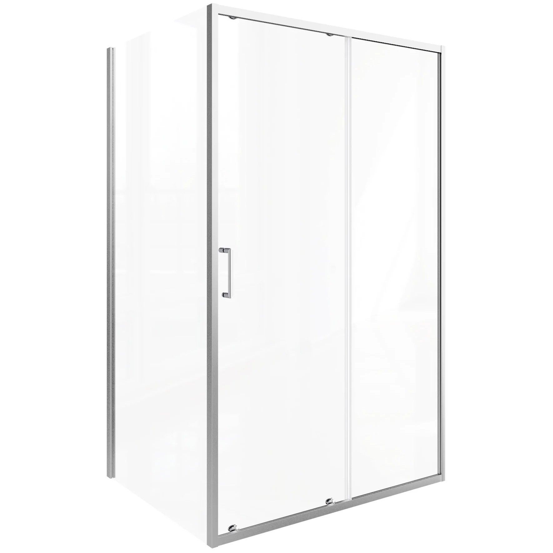 Душевой уголок Good Door Lite WTW+SP-110x90-C-CH, ЛТ00007/ЛТ00013