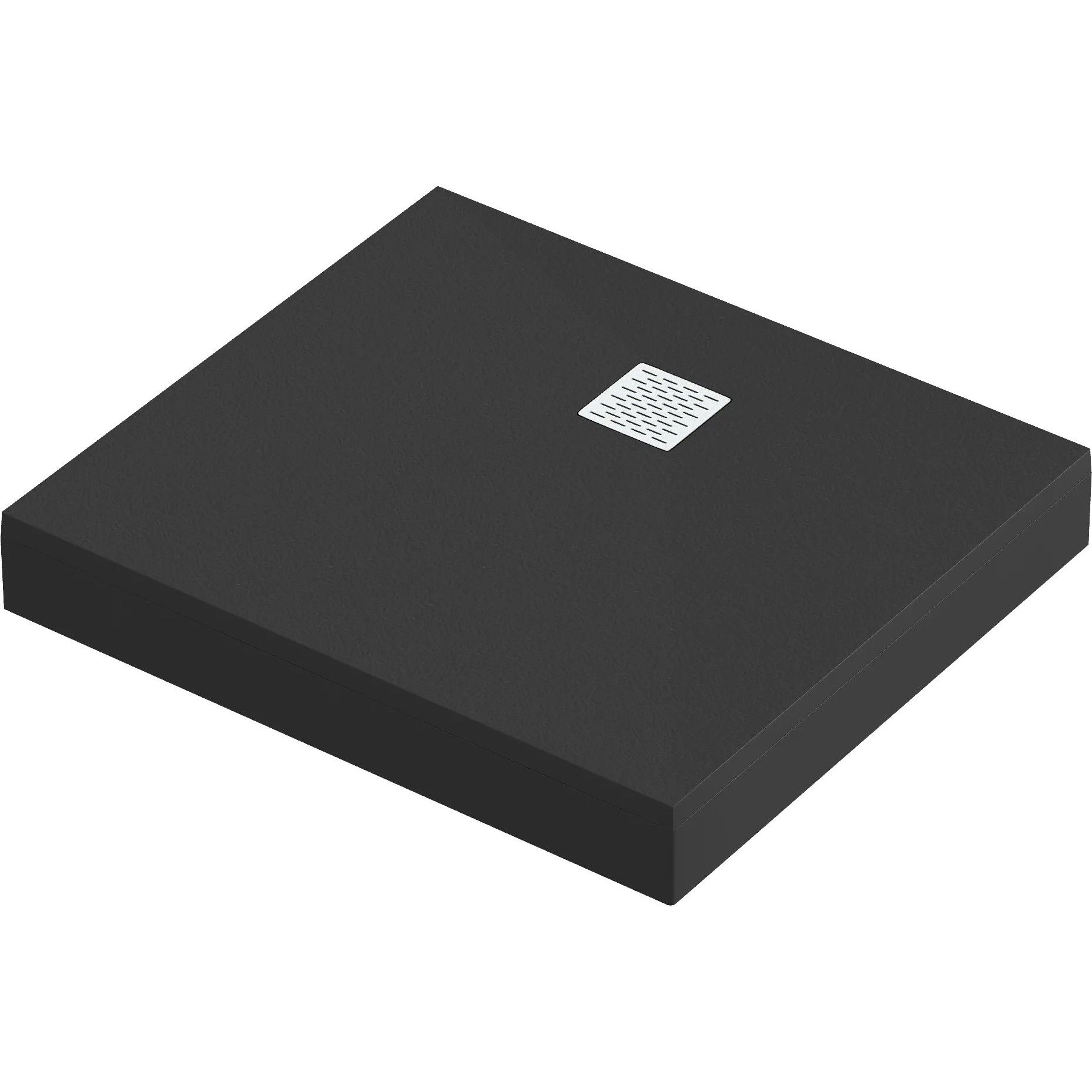 Мраморный душевой поддон Good Door Essentia 2 черный