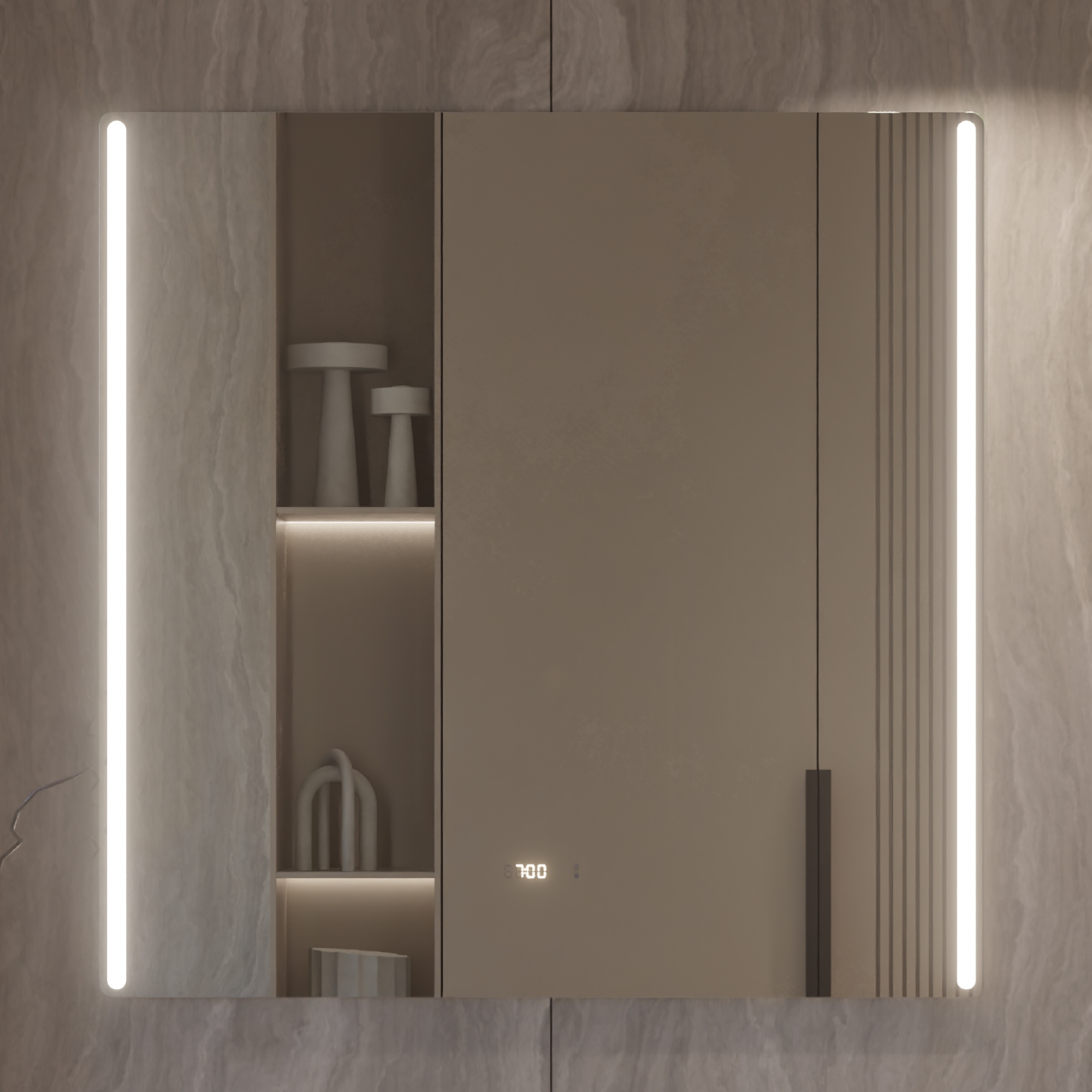 Зеркало Krona Luxe 1000