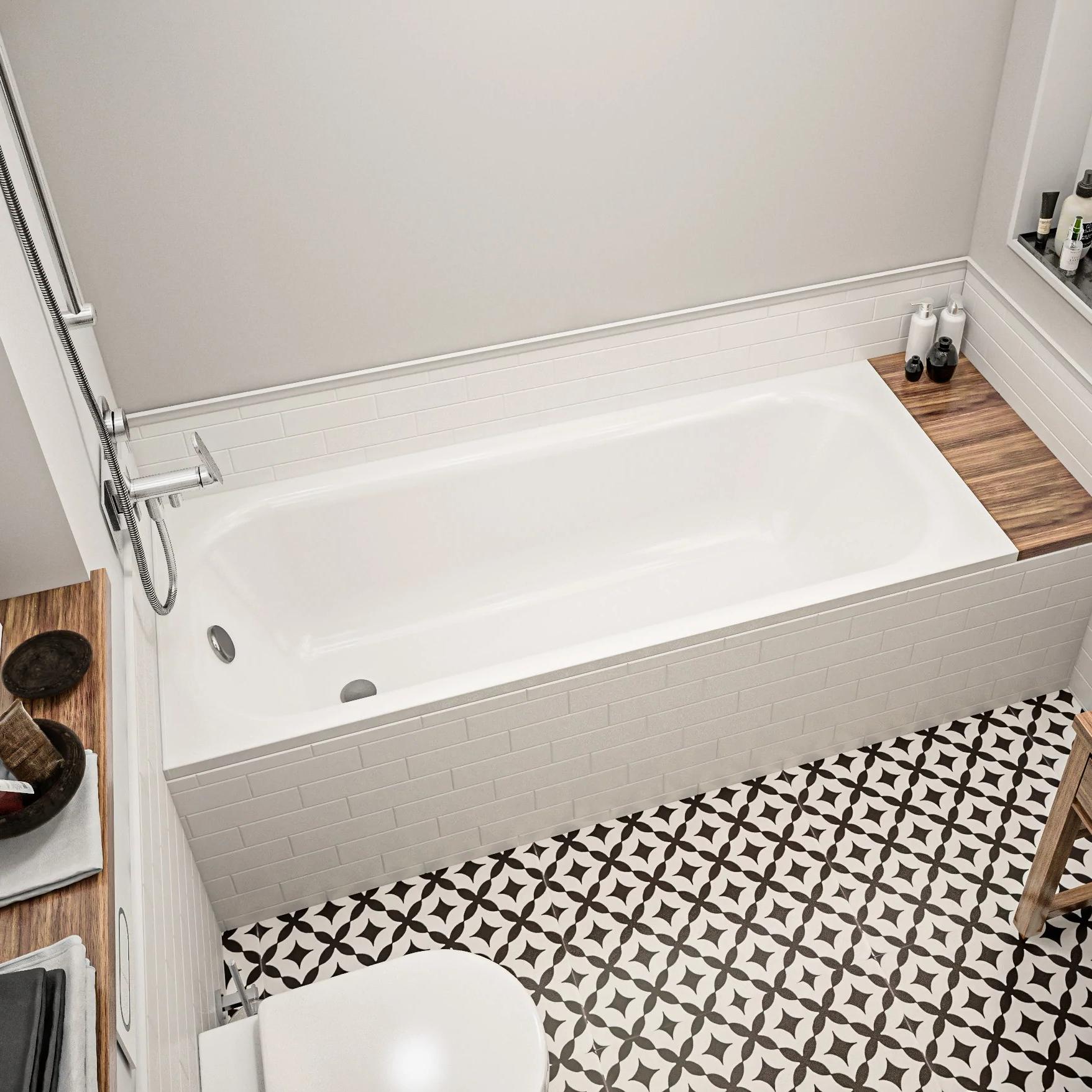 Акриловая ванна BAS Лира 170x70, З 00135