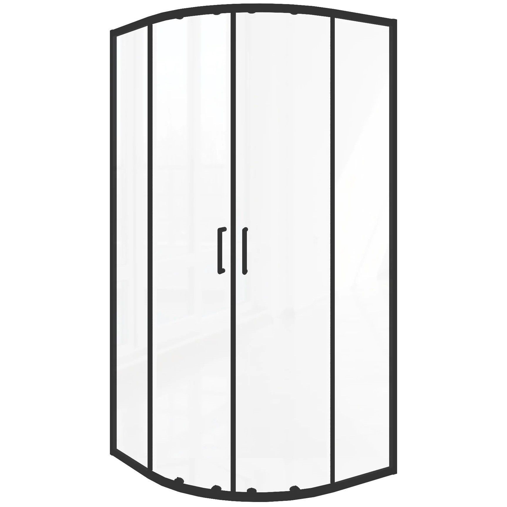 Душевой уголок Good Door Lite R-100-C-B, ЛТ00026