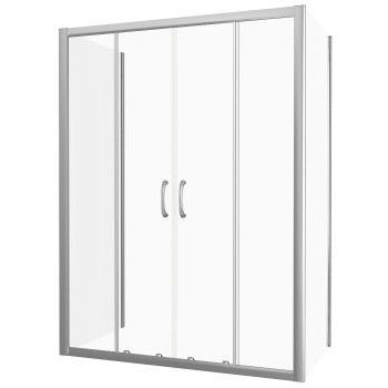 Душевой уголок Good Door Latte WTW-TD+SP-150x100-C-WE, ЛА00030/ЛА00028