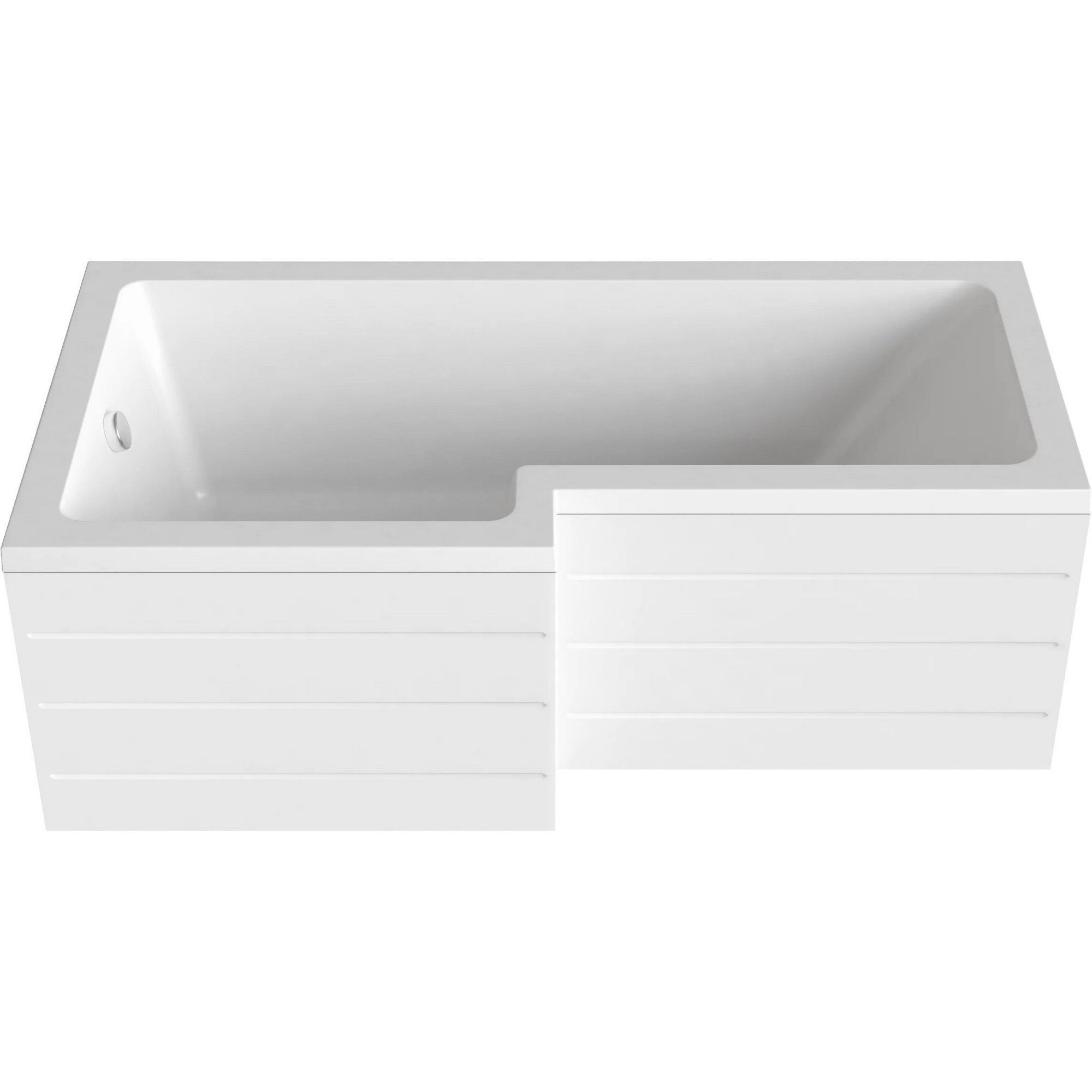 Акриловая ванна BAS Эсте 170x85 левая, В 00123