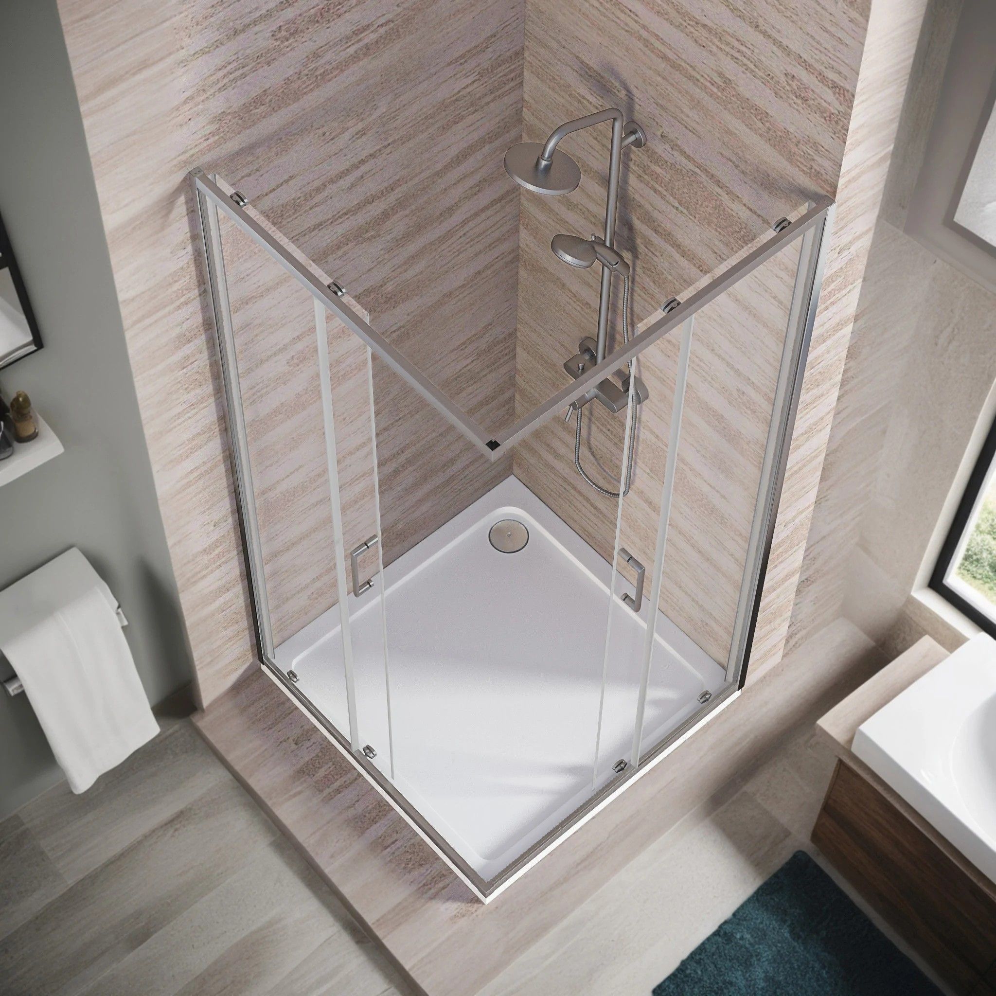 Душевой уголок Good Door Lite CR