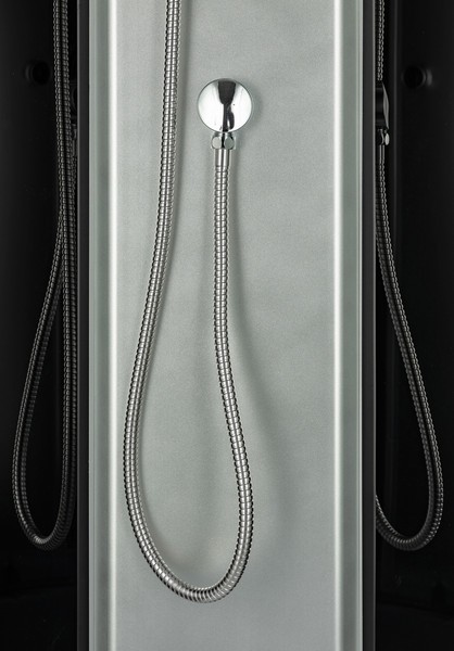 Душевая кабина Saniteco BST-12080BL (120x80, черный/матовое стекло)