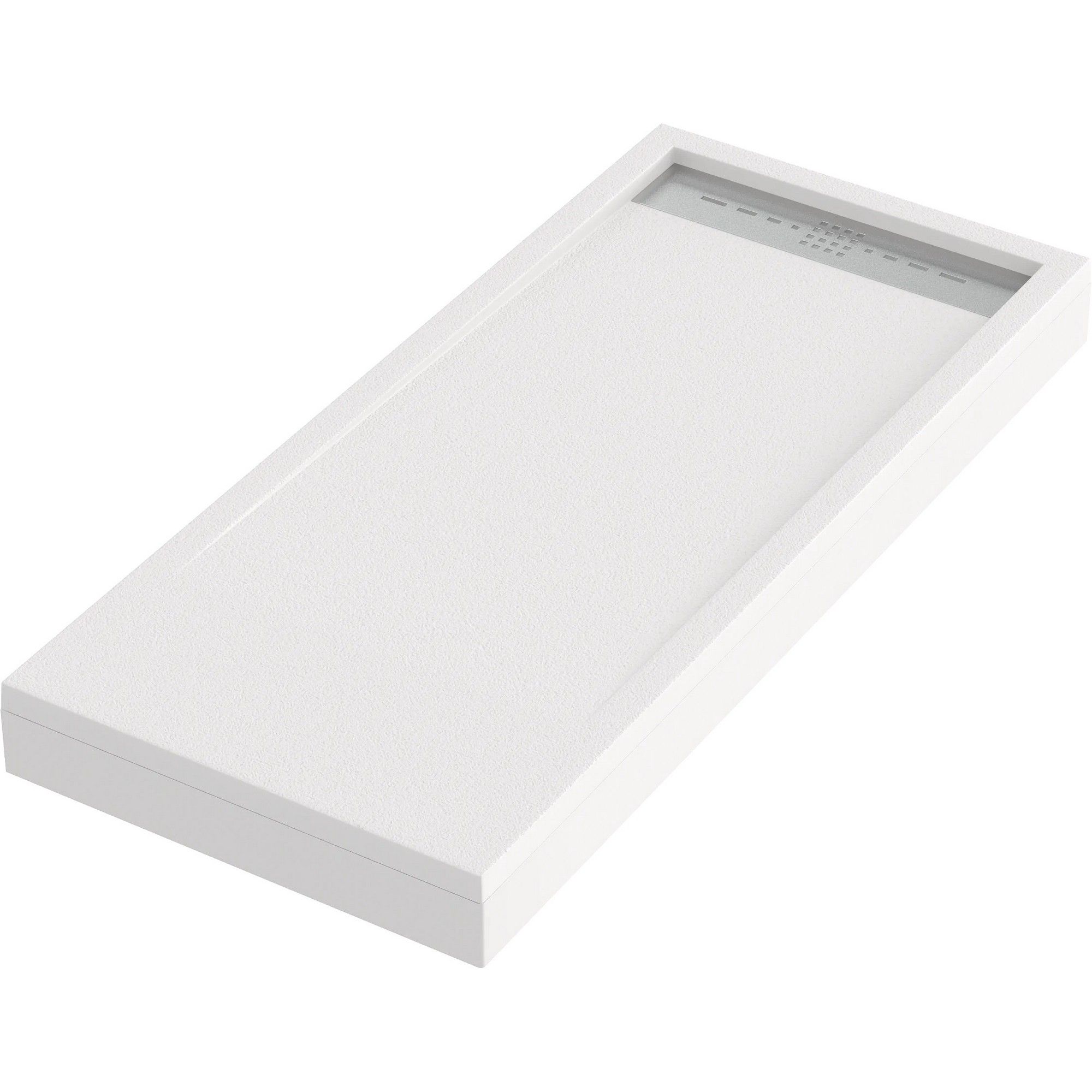 Мраморный душевой поддон Good Door Stella белый