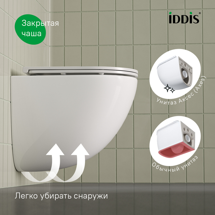 Унитаз подвесной IDDIS Axes AXERDSEi25