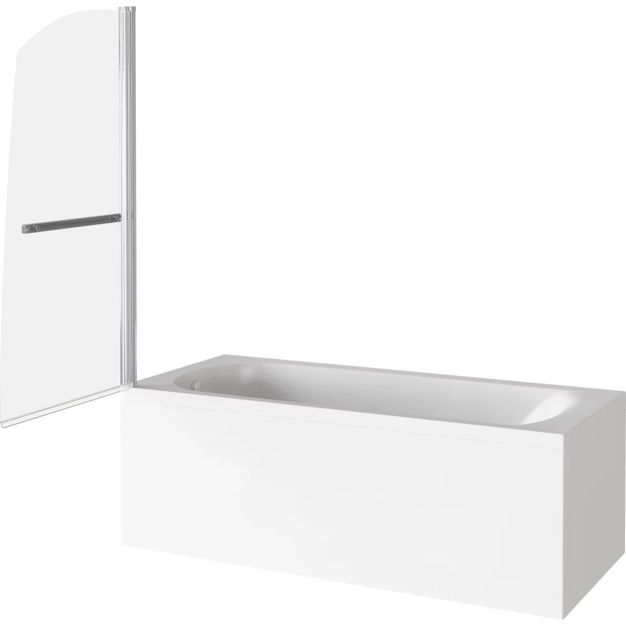 Шторка на ванну Good Door Screen R-HT-80-C-CH, ПД00089