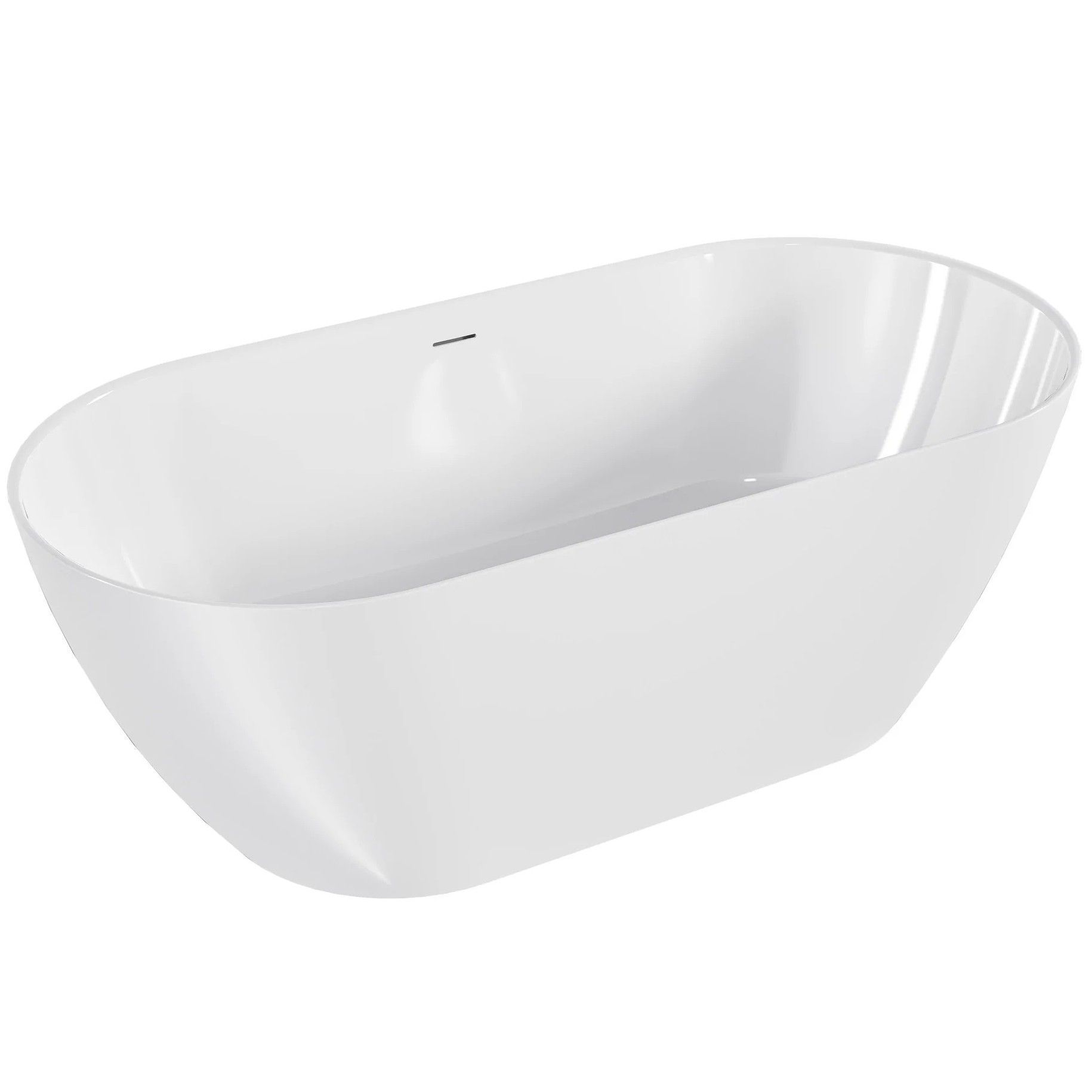 Отдельностоящая ванна BAS Катания 170x80 белый, ВА00029