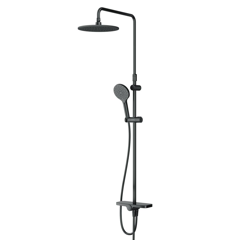 Душевая система Like цвет: черный