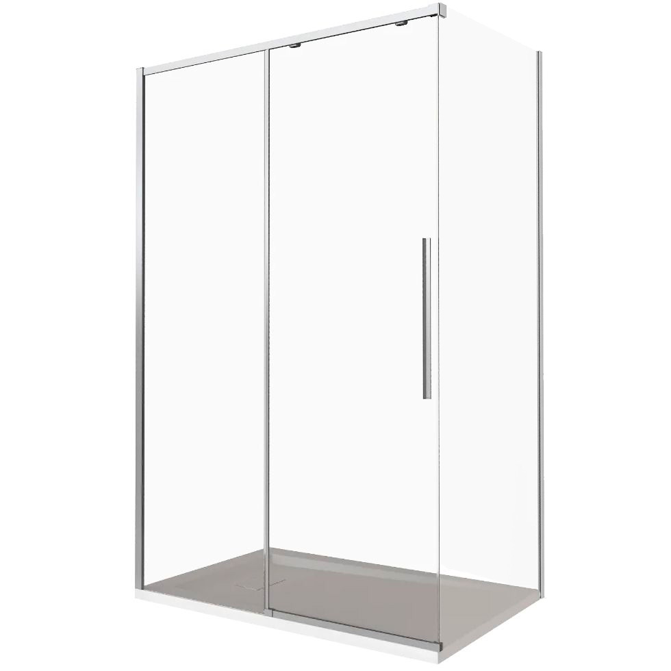 Душевой уголок Good Door Idea WTW+SP-110x100-C-CH, ИД00001/ИД00007