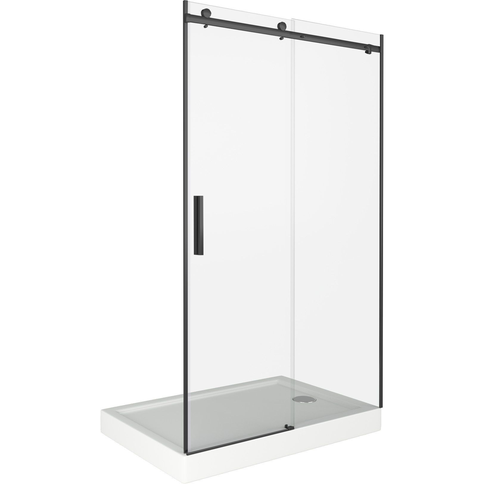 Душевая дверь Good Door Galaxy Black WTW-130-C-B, ГЛ00014