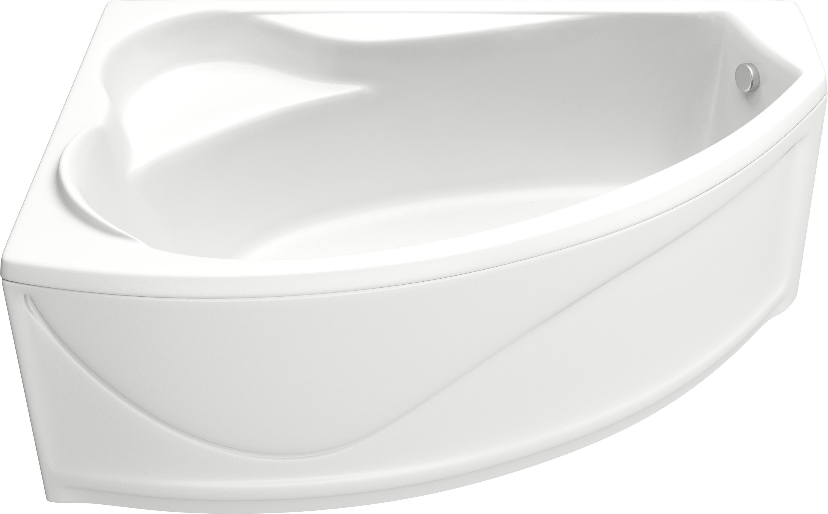 Акриловая ванна BAS Николь 170x102 левая, В 00027