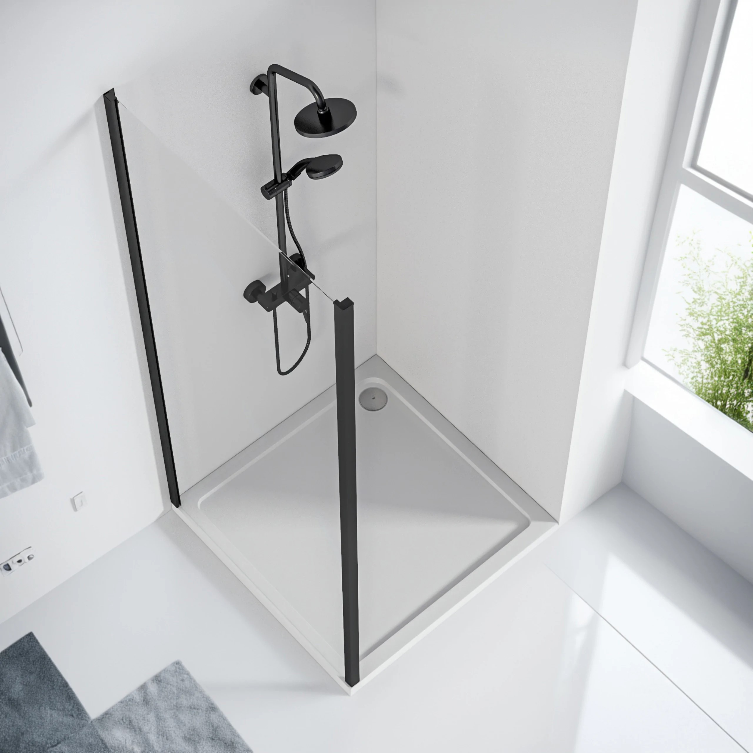 Боковая часть Good Door Cube SP-100-C-B, КУ00025