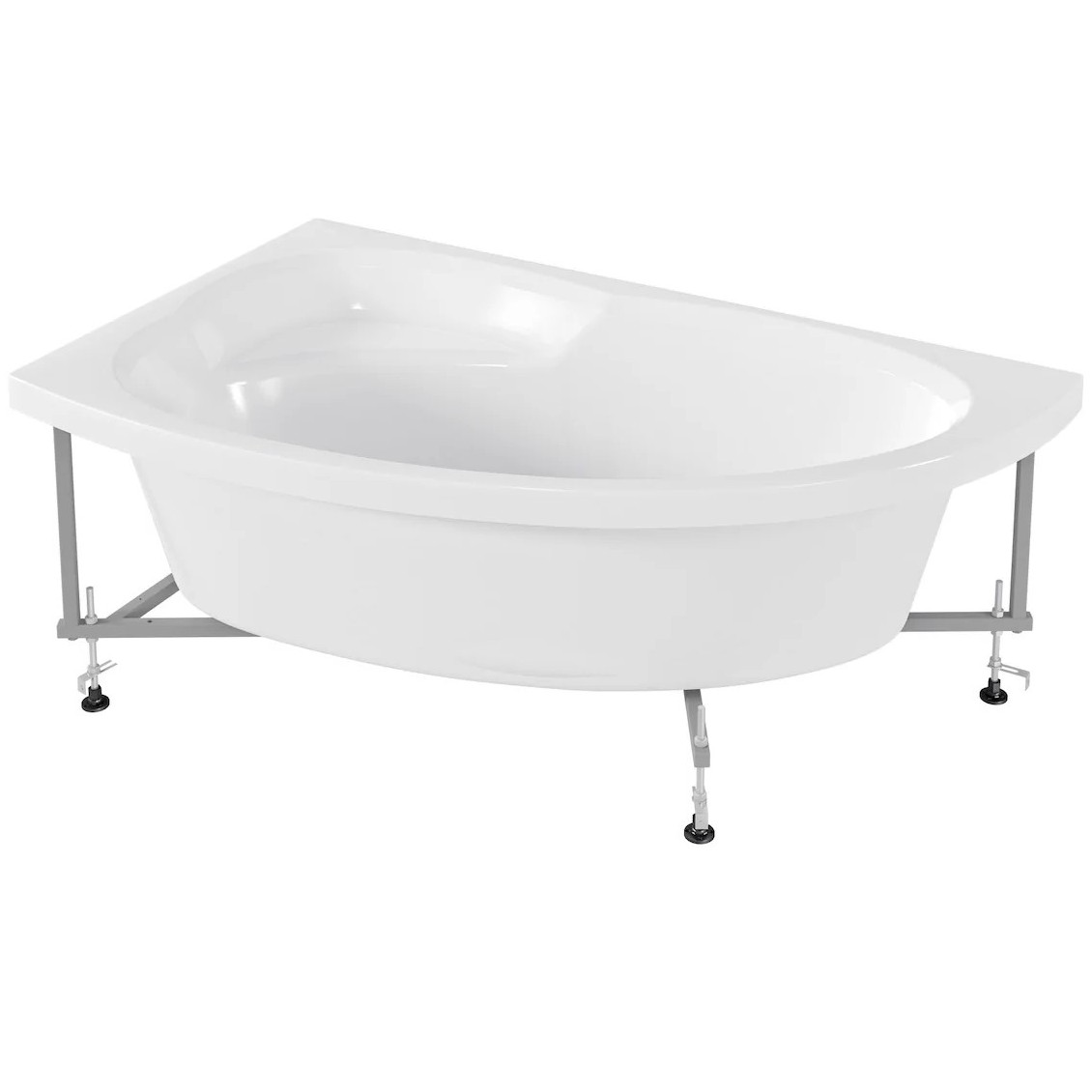 Акриловая ванна BAS Сагра New 160x90 левая, В 00145