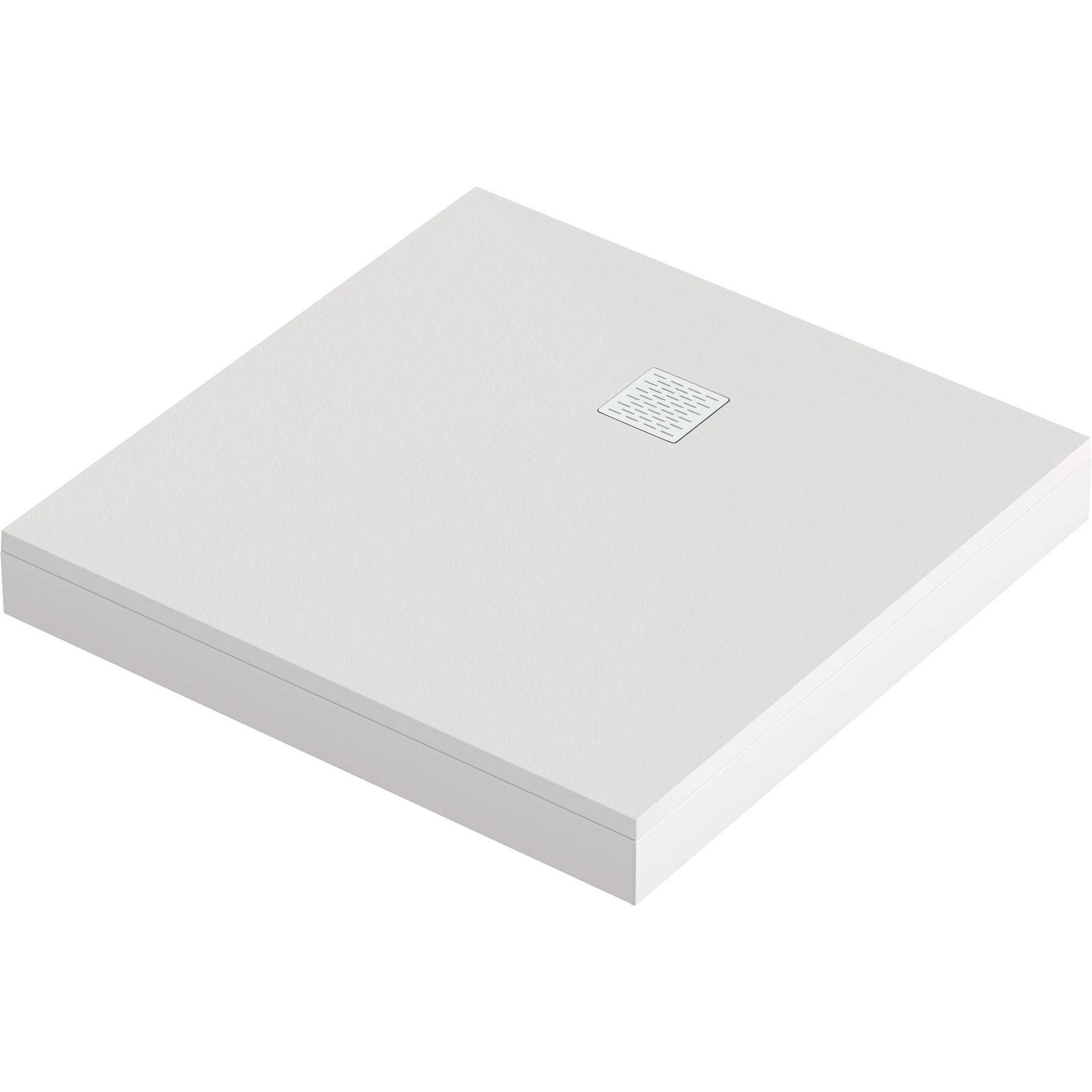 Мраморный душевой поддон Good Door Essentia CR белый