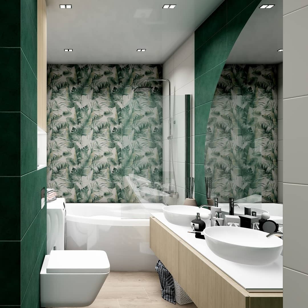 Шторка на ванну Good Door Screen H-80-C-CH, ПД00083